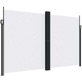  Zložljiva stranska tenda bela 200x1000 cm | Shoptok.si