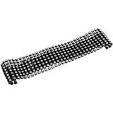 Bad Kitty - traka oko vrata sa kamenčićima (crna) | shoptok.hr