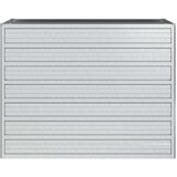 vidaXL Visoka greda 100x40x77 cm pocinkano jeklo srebrna | Shoptok.si