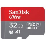 Sandisk Spominska kartica Ultra microSDHC, 32 GB + SD Adapter | Shoptok.si