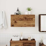  Kupaonski zidni ormarić staro drvo 80x25x40cm konstruirano drvo | shoptok.hr
