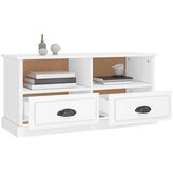 TV ormarić bijeli 93 x 35,5 x 45 cm od konstruiranog drva | Eponuda.ba