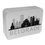 Metalna kutija belgrade 14,2x10x3 cm siva | ePonuda.com