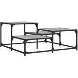  Stolić za kavu boja hrasta 87,5x87,5x40 cm konstruirano drvo | Eponuda.com