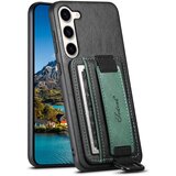 INORCO SUTENI H13 hrbtna torbica s stojalom za Samsung Galaxy S23 s paščkom za roko, usnjeno prevleko za kartico PC+TPU ovitek za telefon, (22035861) Cene