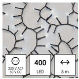  LED božična veriga – jež, 8 m, zunanja in notranja, hladna bela, časovnik | Shoptok.si