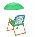 Kinder Home TOFFY sklopiva dječja stolica s kišobranom za plažu, vrt i kampiranje | shoptok.hr