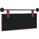  Držeće uzglavlje Zidne Vinova crvena 110 x 55 x 5 cm tkanina - boja crnog vina 100 cm bez LED | shoptok.hr