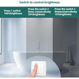 KYOTECH vgradna krom LED svetilka za pohištvo, 4 W, 4000 K, nevtralna bela, zatemnljiva, G4 | Shoptok.si
