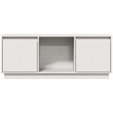 TV ormarić bijela 110,5 x 35 x 44 cm od masivne borovine | Eponuda.ba