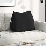  Jastuk za leđa Crna 60 x 20 x 50 cm tkanina | shoptok.hr