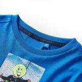  Dječja majica dugih rukava kobaltnoplava 140 | shoptok.hr