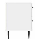  Noćni ormar s ladicama Bijela visokog sjaja 62 x 34,5 x 47,5 cm | Eponuda.ba
