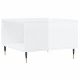  Stolić za kavu bijeli 55 x 55 x 36,5 cm od konstruiranog drva | shoptok.hr