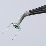 Knipex 92 16 01 ESD ESD pinceta za pozicioniranje 1 komad tupi vrh 120 mm | Eponuda.ba