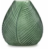 AmeliaHome Zelena staklena vaza (visina 22 cm) Terrassa –