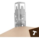 Bigstren metalni regal 180 x 100 x 60 cm, 5 polica, nosivost 1000 kg | shoptok.hr