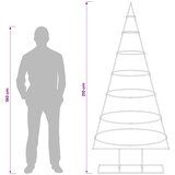  Metalno božićno drvce sa stalkom KUOPIO 180 cm Čelik Bijela | shoptok.hr