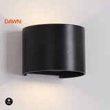 Dawn led svetiljka A310R zidna 6W 3000K IP54 crna Cene