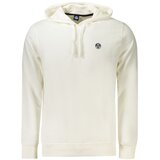 North Sails Muška bijela zip-up majica s kapuljačom | shoptok.hr