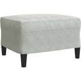  3-dijelni set sofa s jastucima svjetlosivi baršunasti | shoptok.hr