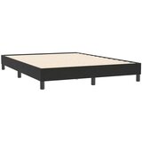 Box spring postelja z vzmetnico črna 160x210 cm žamet, (22053874) | Shoptok.si