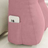  Jastuk za leđa Ružičasta 45 x 24 x 50 cm Baršun | shoptok.hr
