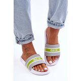 Big Star Lightweight Foam Slippers Big Star JJ274647 white-gray | shoptok.hr