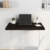 Stolna ploča tamnosmeđa 80x60x(2-4) cm obrađena masivna hrast | shoptok.hr