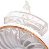 Aigostar Punjivi džepni ventilator 5W/5V 2400mAh USB bela | Eponuda.com