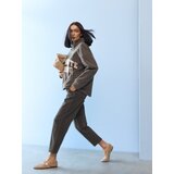 Sinsay Flis dukserica half-zip s natpisom | shoptok.hr