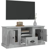 TV ormarić boja betona 100x35,5x45 cm konstruirano drvo | shoptok.hr