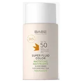 SUN Matirajući super fluid u boji SPF50