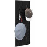  Vješalica za kapute na zidu Zidne Crni hrast 30 x 1,5 x 80 cm | shoptok.hr