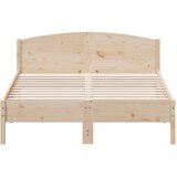  Okvir kreveta bez madraca 150 x 200 cm od masivne borovine | shoptok.hr