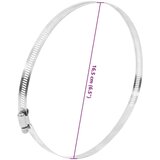 vidaXL Stezaljke za crijevo 6 kom 91 - 165 mm nehrđajući čelik 304 | shoptok.hr