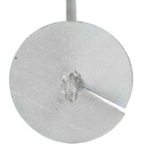  Zemaljska sidra 4 pcs Srebrna Ø10 x 60 cm Galvanizirani metal - 4 | shoptok.hr