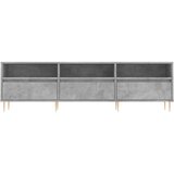 TV ormarić boja betona 150x30x44,5 cm od konstruiranog drva | shoptok.hr