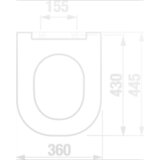 Jika MIO-N WC daska Soft CLOSE | Eponuda.com
