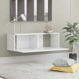 TV ormarić bijeli 100 x 30 x 30 cm od konstruiranog drva | shoptok.hr