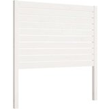 vidaXL Posteljno vzglavje belo 81x4x100 cm trdna borovina | Shoptok.si