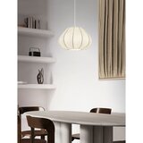 Nova Luce Mat bijela tekstilna viseća svjetiljka ø 50 cm Bora – | shoptok.hr