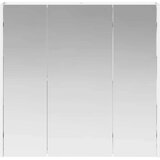  Kopalniška ogledalna omara z LED lučmi Bela 73.5 x 15.5 x 70 cm, (5000233278) | Shoptok.si