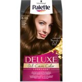 Schwarzkopf Palette Deluxe permanentna barva za lase odtenek 4-65 Dazzling Brown 1 kos Cene