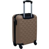  Čvrsti kovčeg s kotačima smeđi ABS | shoptok.hr