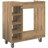 Golf ormar s kotačem Umjetnički hrast 90 x 45 x 98 cm | shoptok.hr