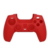 PS5 SILICONE CASE PS5-541 BODY LOCK Crveni