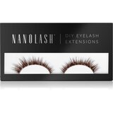 Nanolash DIY Eyelash Extensions set za kućno produljivanje trepavica Heartbreaker BROWN 36 kom Cijene