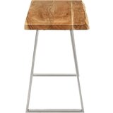  Klupa sa živim rubom 105 cm od masivnog bagremovog drva | shoptok.hr