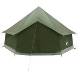 Tipi šator s krovom Maslinastozelena 400 x 400 x 250 cm | shoptok.hr